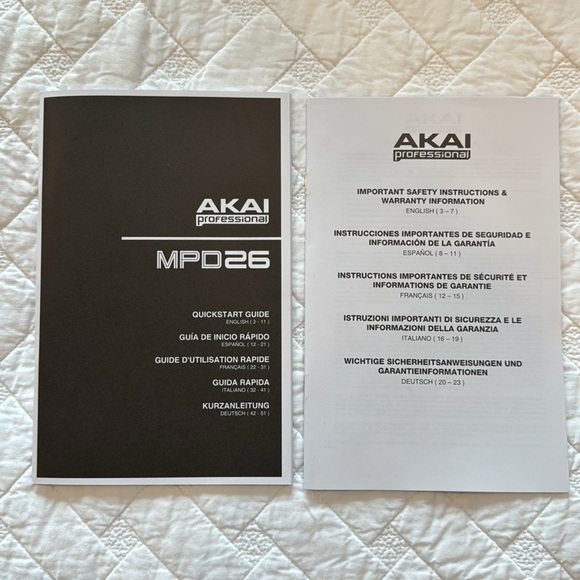 Rare Akai Professional MPD26 USB/MII Pad Controller for Hip-Hop Production - Picture 6 of 13